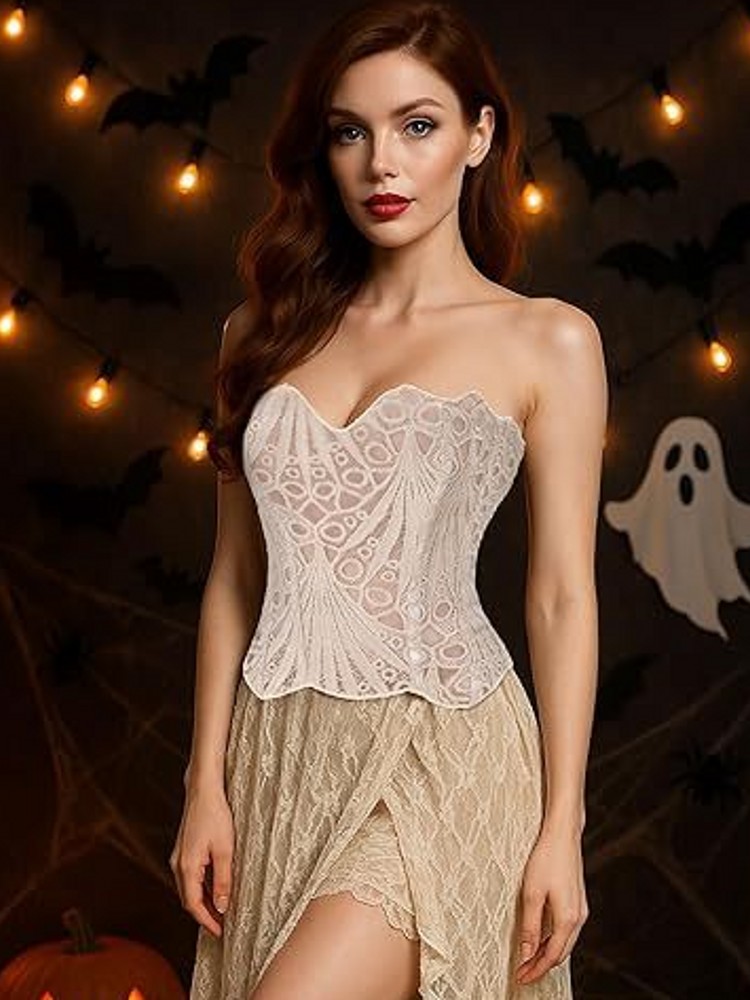 Cami Top Lace - Lace Female Corset Top Women Camis
