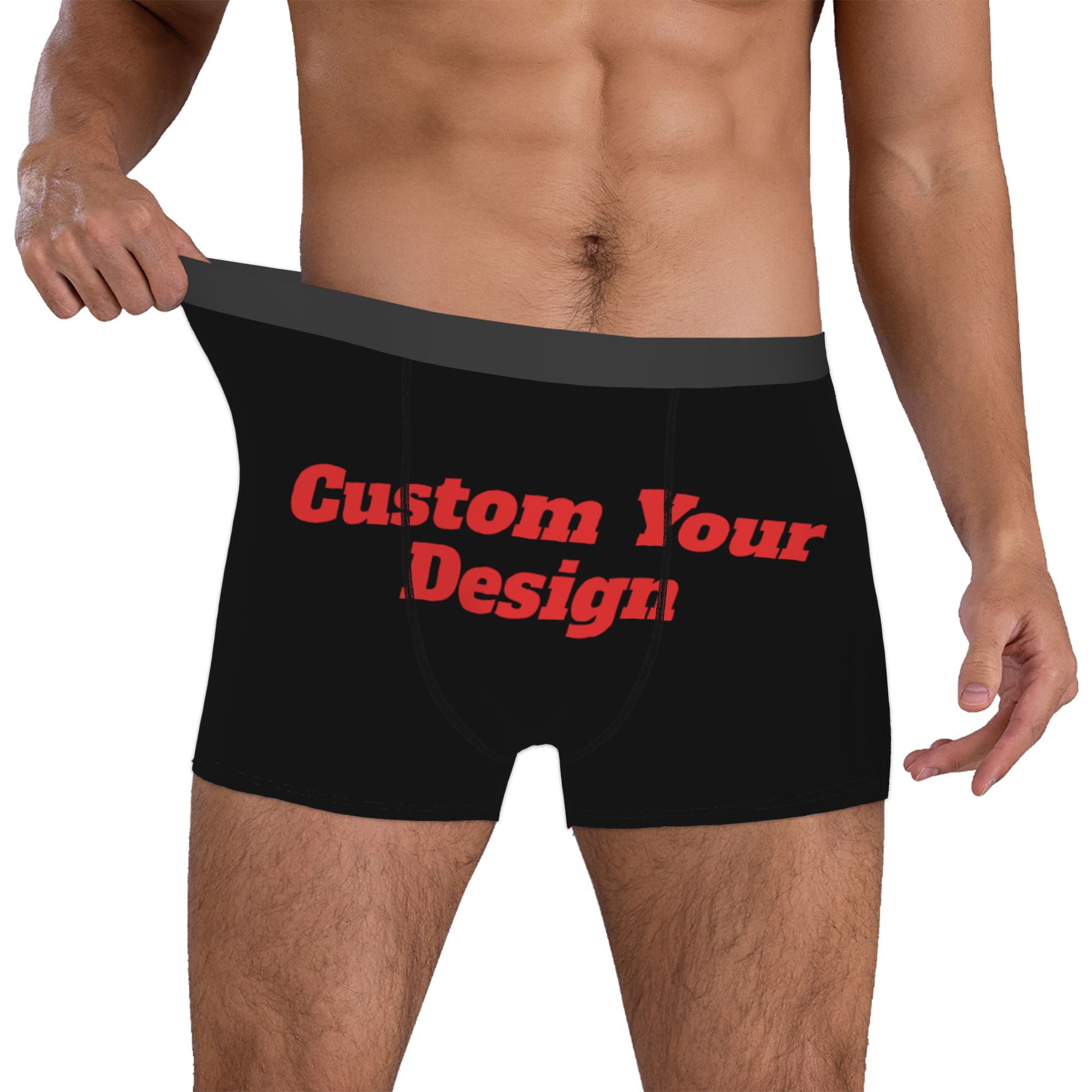 Boyshort Underwear - Customized Custom Your Photo Logo Text