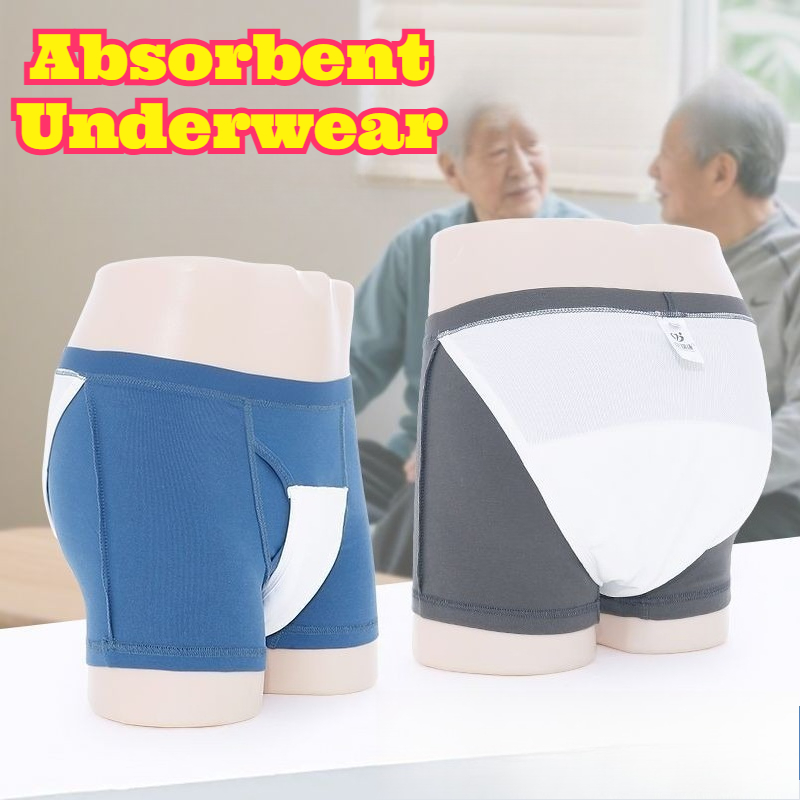 Period Panty Absorbent - Heavy Absorbency Washable Incontinence Underwear Women