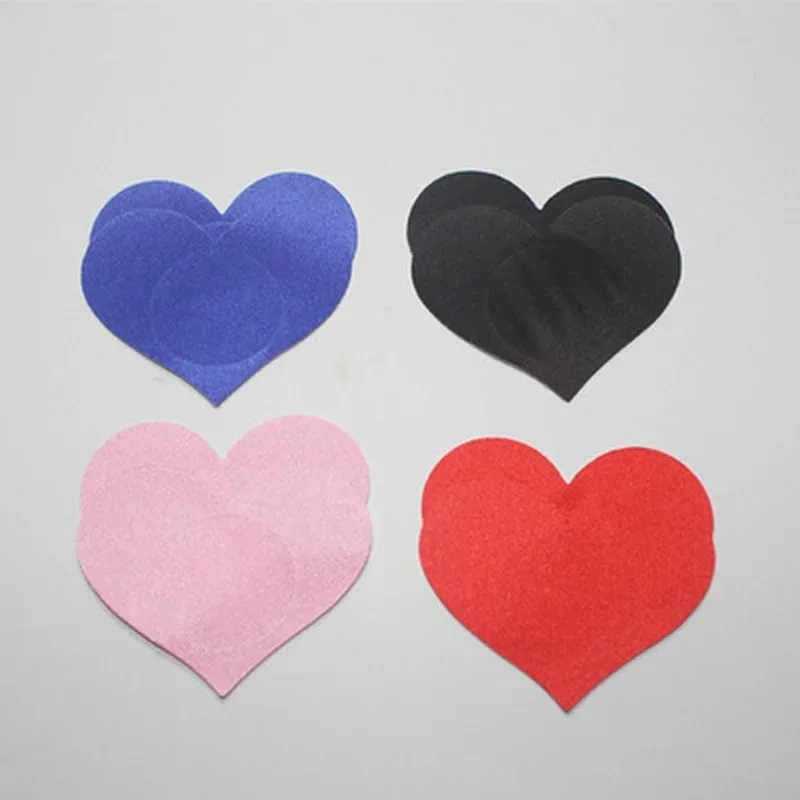 Nipple Cover Pasties - 5 Pair Breast Petals Heart Shape