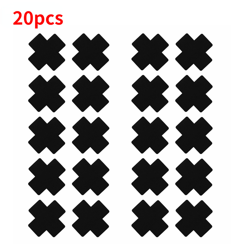 Nipple Cover Pasties - US STOCK 20pcs Black Women Cross