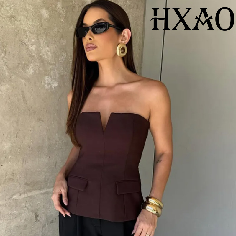 Strapless Bra Backless - HXAO Strapless Tube Top Women Corset