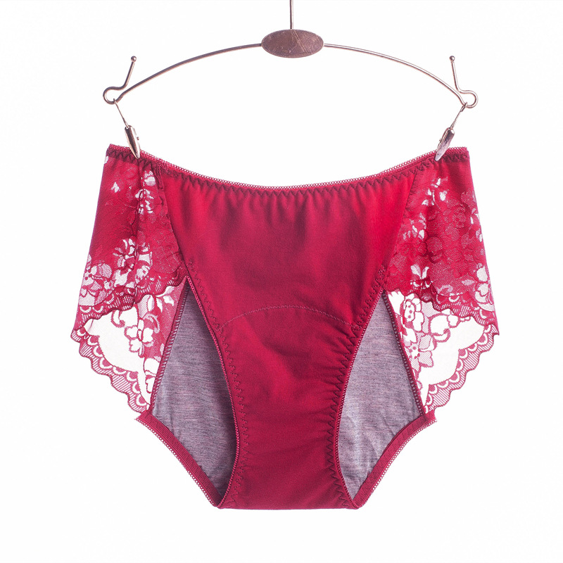 Period Panty Absorbent - 3XL Large Size Sexy Lace Absorb