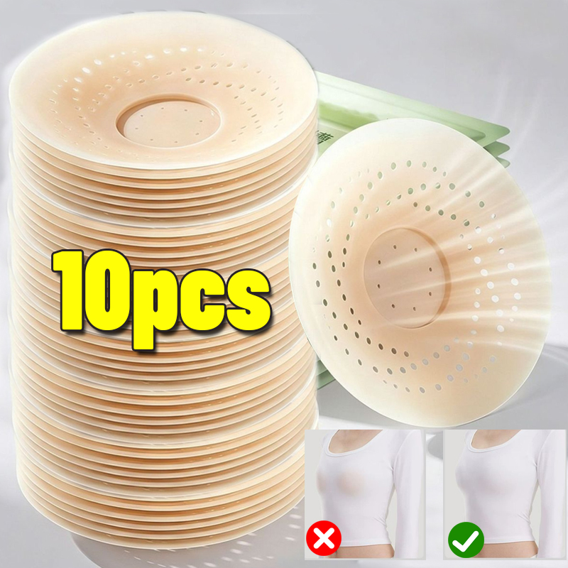 Silicone Bra Adhesive - 2-10PCS Invisible Self Adhesive Chest Paste
