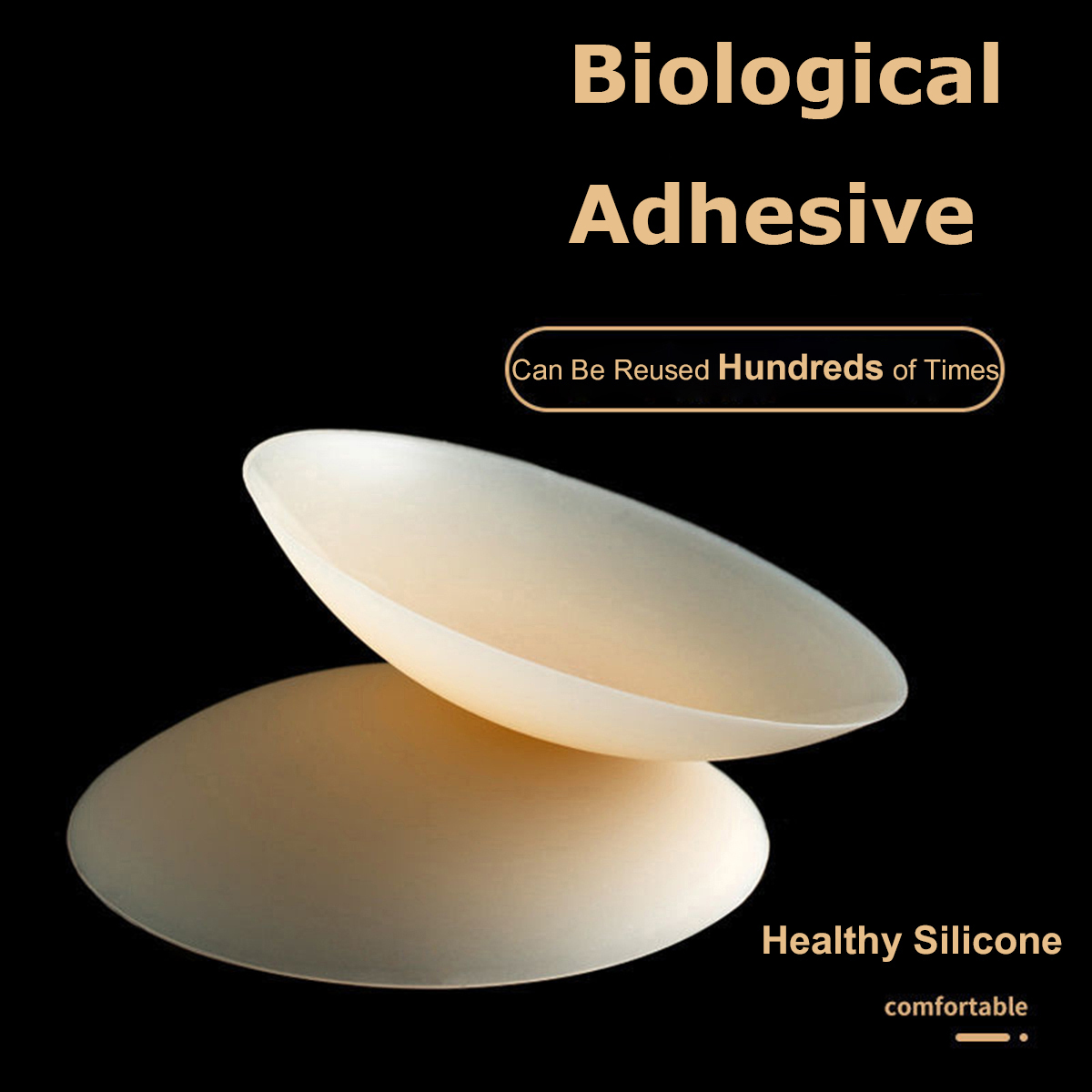 Nipple Cover Pasties - 2pairs Healthy Biological Glue Nipple Cover