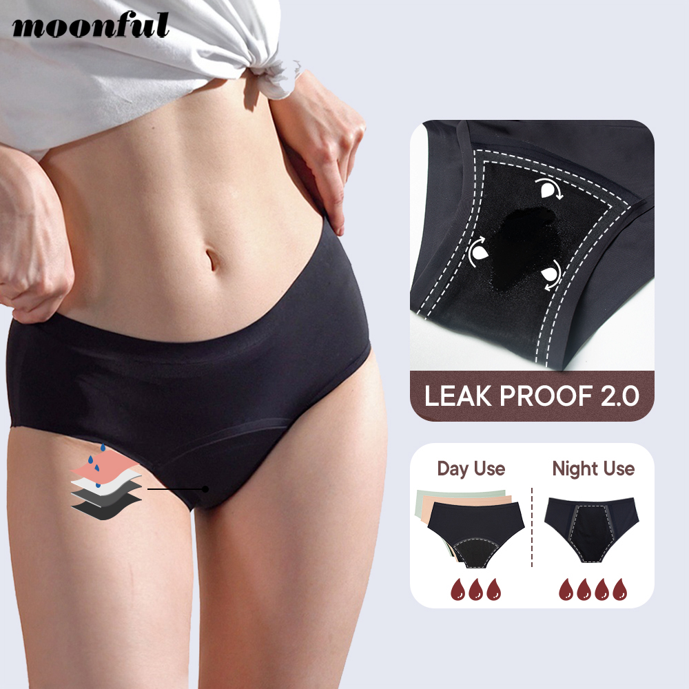 Seamless Underwear Women - Seamless Menstruation Panties Woman Abundant Flow