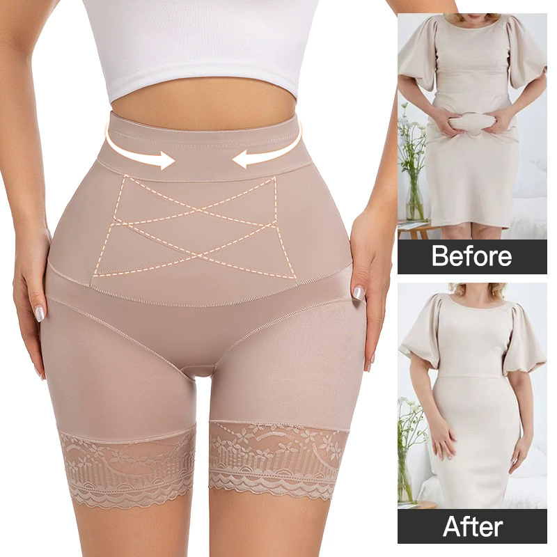 Seamless Underwear Women - Lace Safety Shorts for Women High