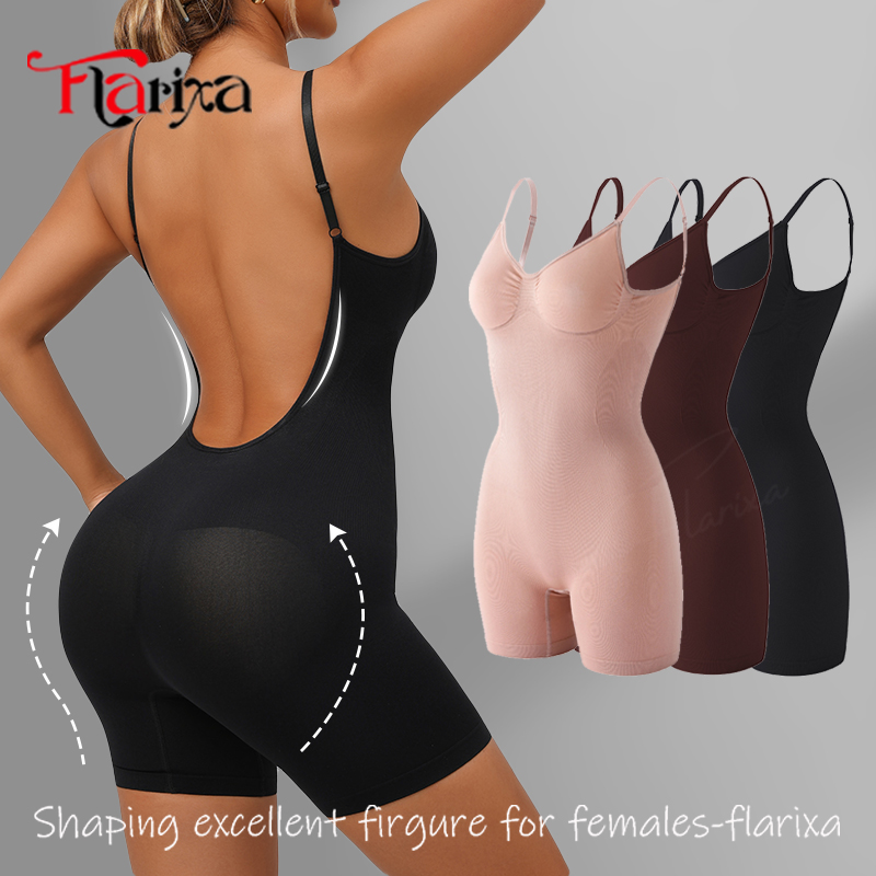Seamless Underwear Women - Flarixa New Low Back Shapewear Thigh