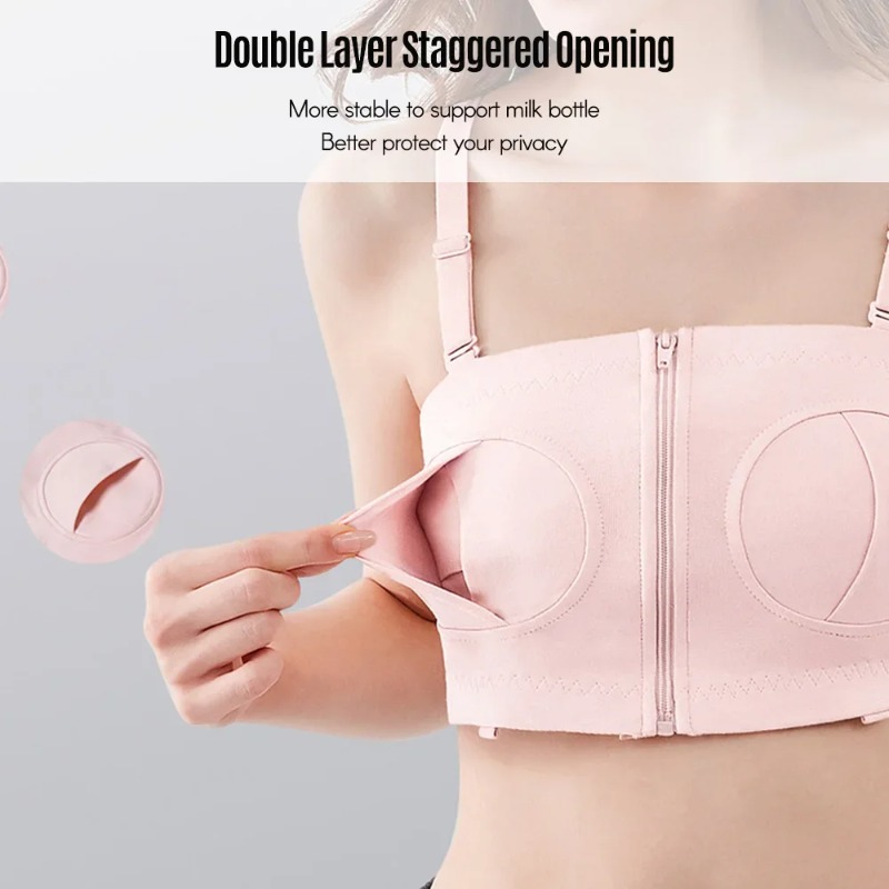 Hands Free Pumping Bra Adjusta - Nursing Bra Sleep 评论和价格