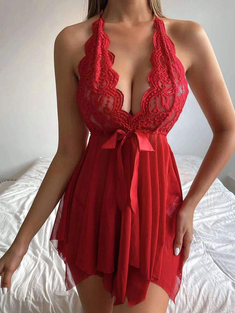 Sexy Lingerie For Woman Transp - Lace Teddy Lingerie 评论和价格