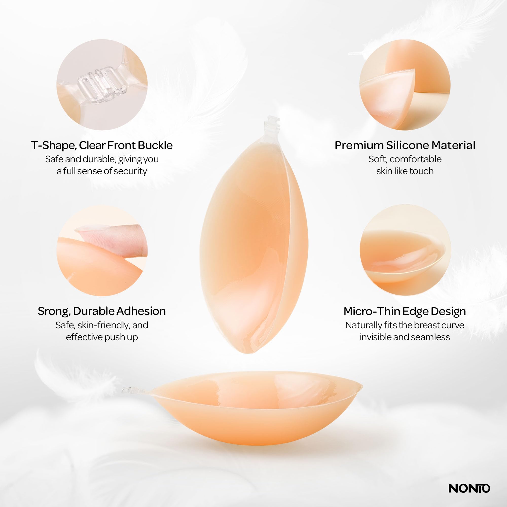 Adhesive Bra Strapless Sticky  - Strapless Bra Backless 评论和价格