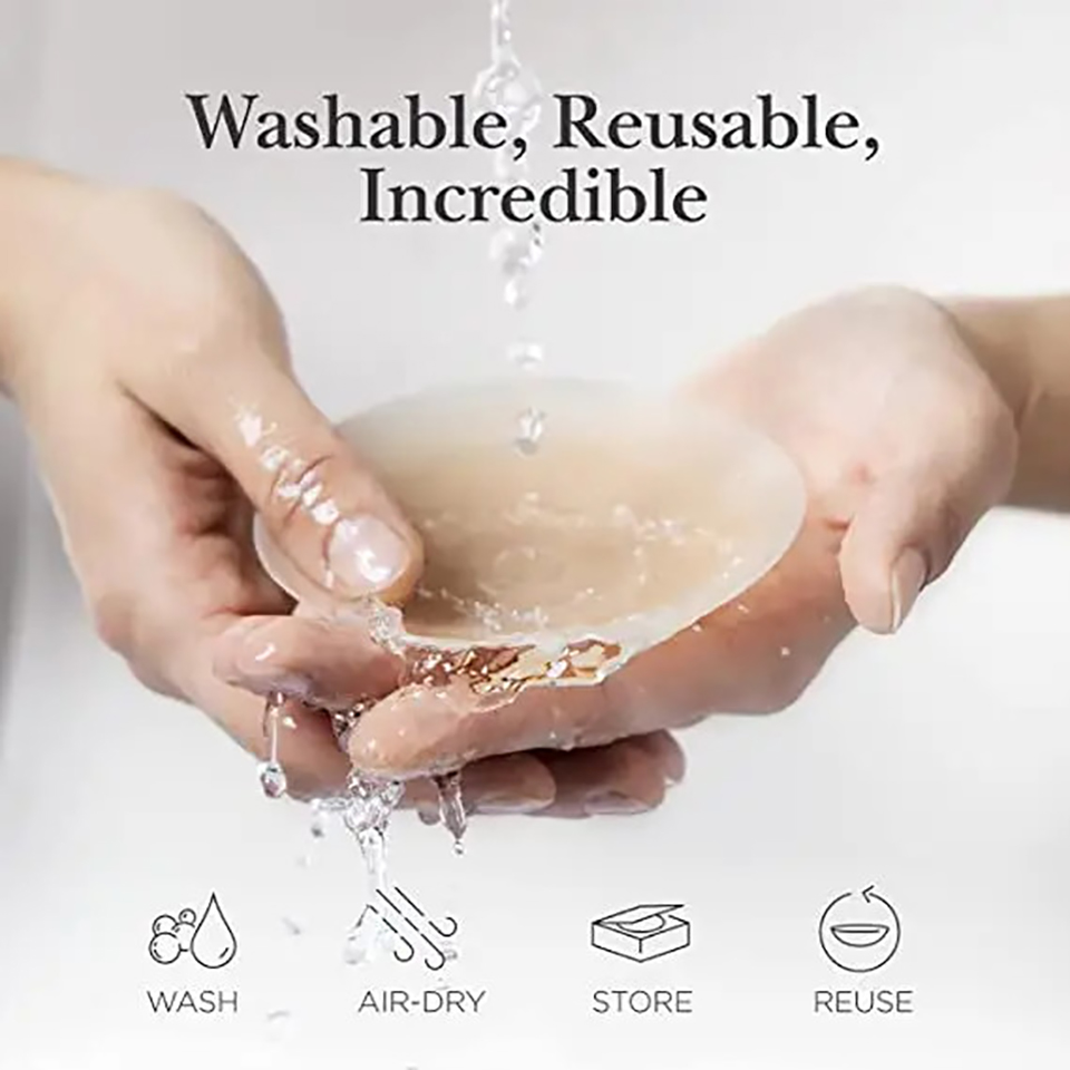 Reusable Silicone Adhesive Nip - Silicone Bra Adhesive 评论和价格