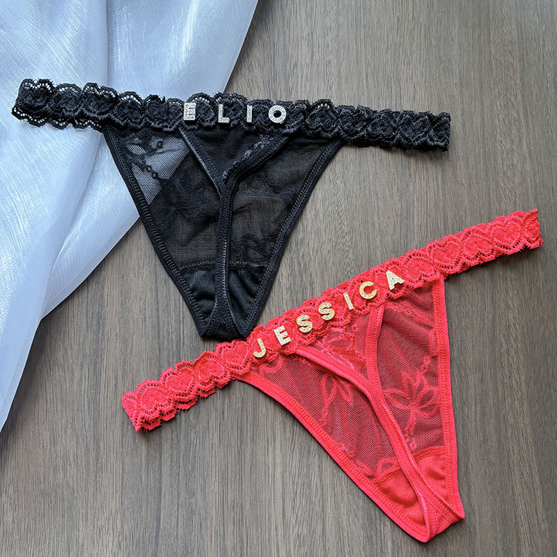 Custom Thong Panties Name Crys - Thong Bikini Women 评论和价格