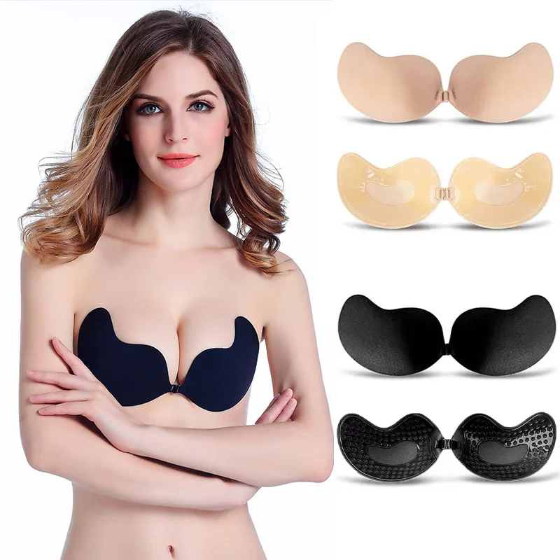 Sexy Women's Bra Invisible Pus - Strapless Bra Backless 评论和价格