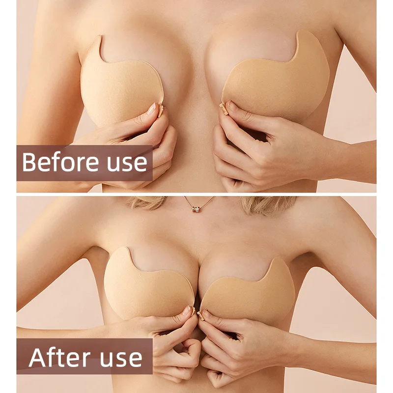 Sexy Women's Bra Invisible Pus - Strapless Bra Backless 评论和价格