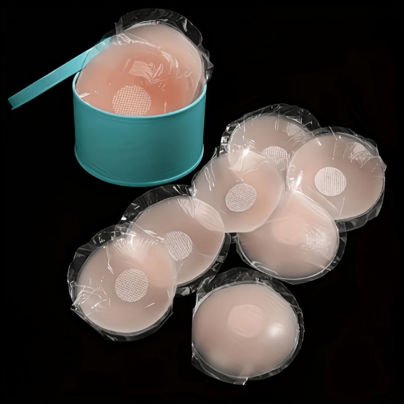 4pcs Set of Reusable Silicone  - Silicone Bra Adhesive 评论和价格