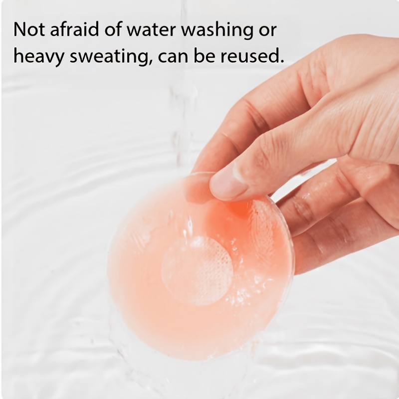 4pcs Set of Reusable Silicone  - Silicone Bra Adhesive 评论和价格
