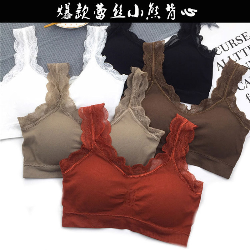 3D Sexy lace Lingerie Seamless - Strapless Bra Backless 评论和价格