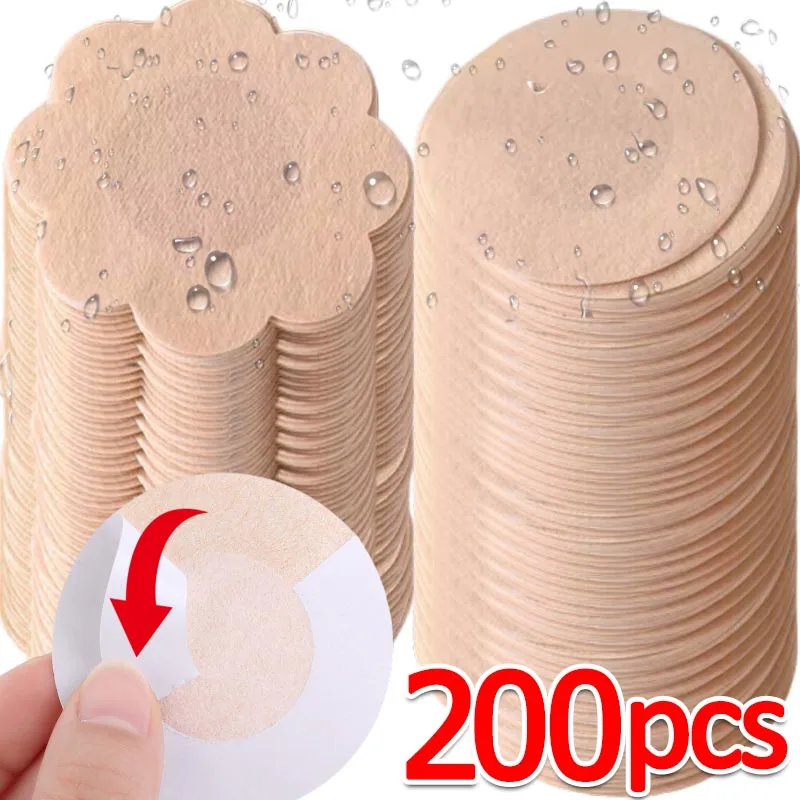 50-200pcs Nipple Cover Sticker - Nipple Cover Pasties 评论和价格