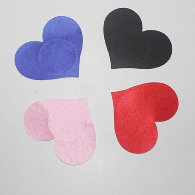 5 Pair Breast Petals Heart Sha - Nipple Cover Pasties 评论和价格