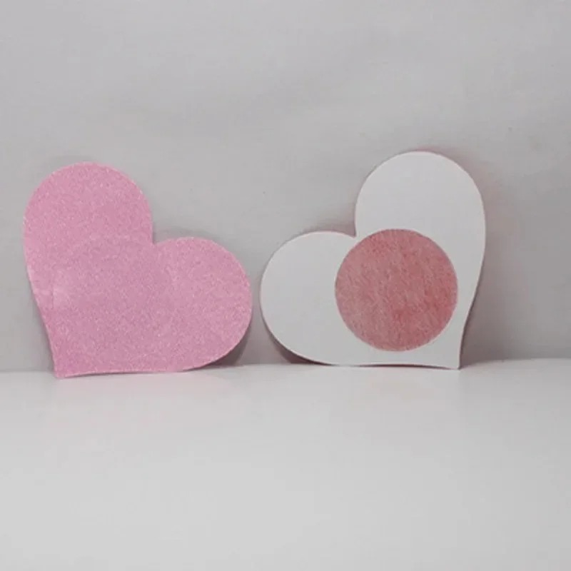 5 Pair Breast Petals Heart Sha - Nipple Cover Pasties 评论和价格
