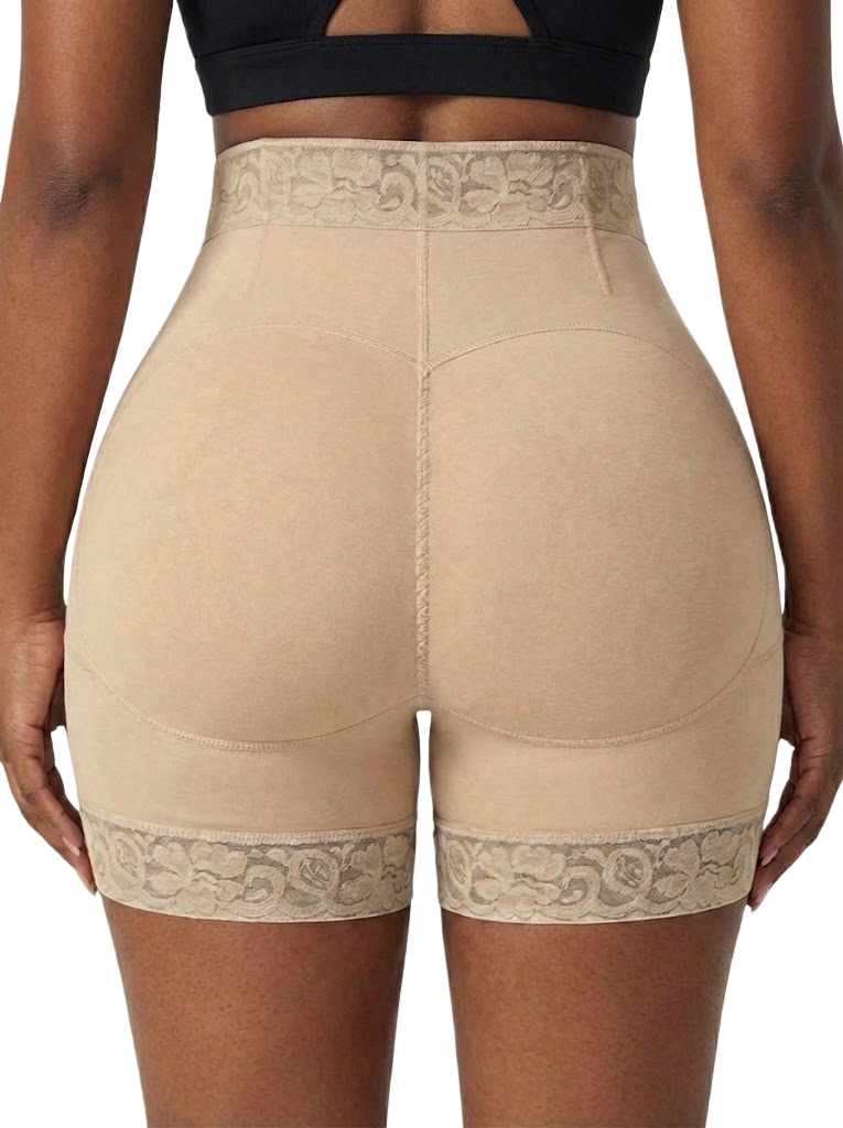 High-Waisted Butt Lifter Panti - Boyshort Underwear 评论和价格