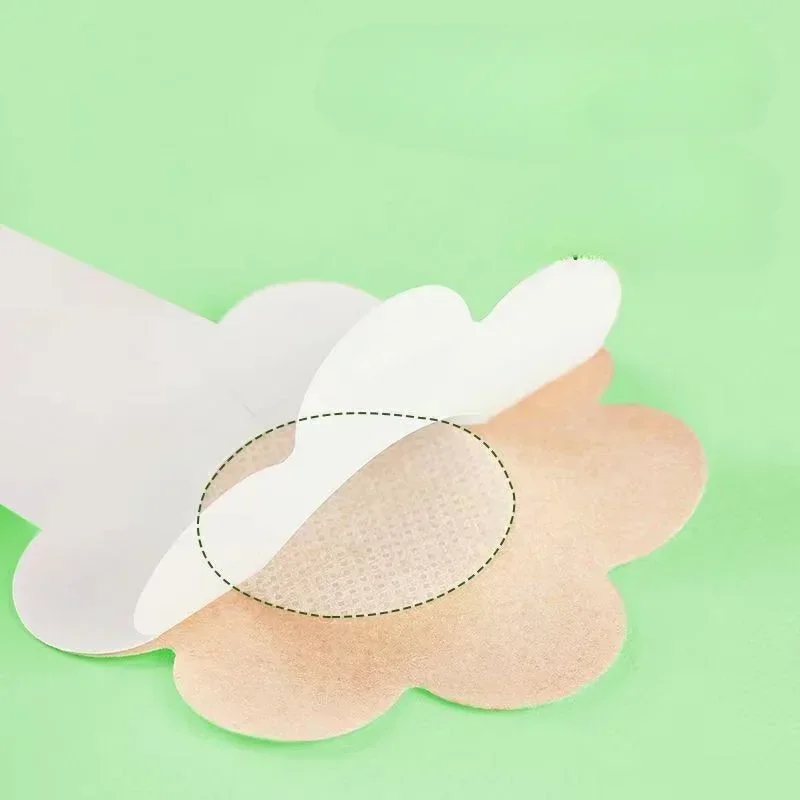 10pcs Women's Invisible Breast - Silicone Bra Adhesive 评论和价格