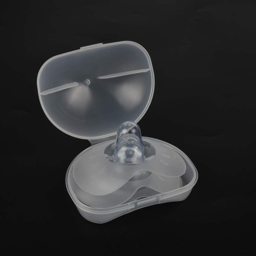 2Pcs Silicone Breastfeeding Ni - Nipple Cover Pasties 评论和价格