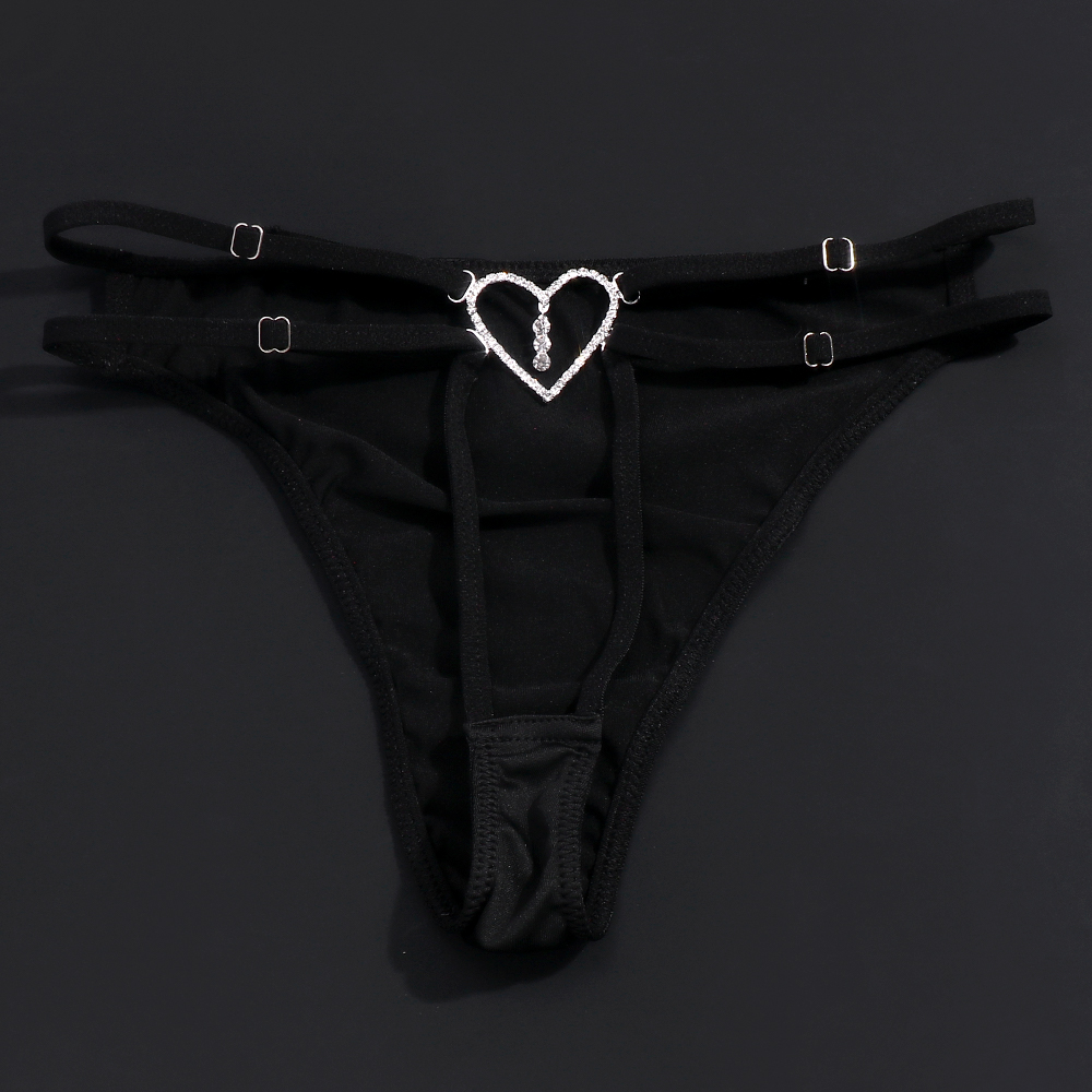 Heart Thong Swimsuit Panty Wom - Thong Bikini Women 评论和价格