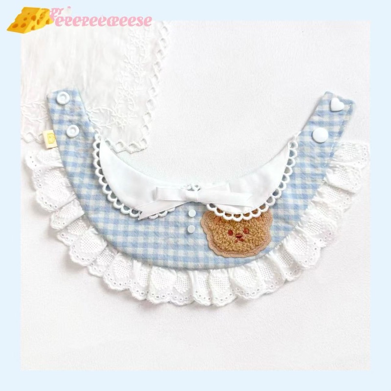 Pet Spring Plaid Cute Bib Pet  - Lace Teddy Lingerie 评论和价格