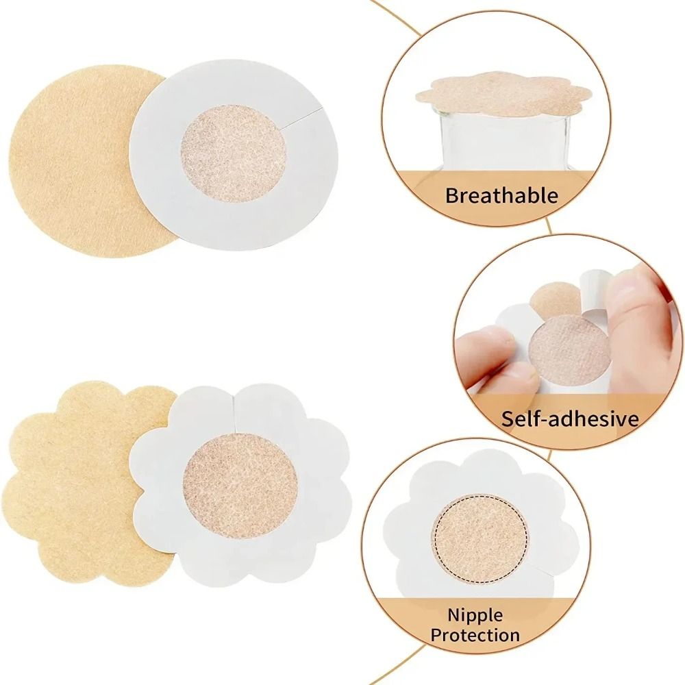 Non-woven Nipple Cover Sticker - Nipple Cover Pasties 评论和价格