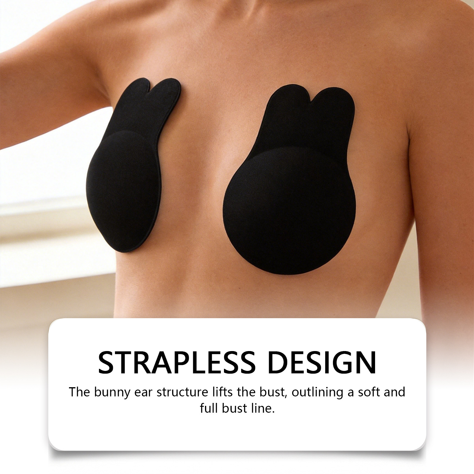 Rabbit Ear Invisible Nipple Co - Nipple Cover Pasties 评论和价格