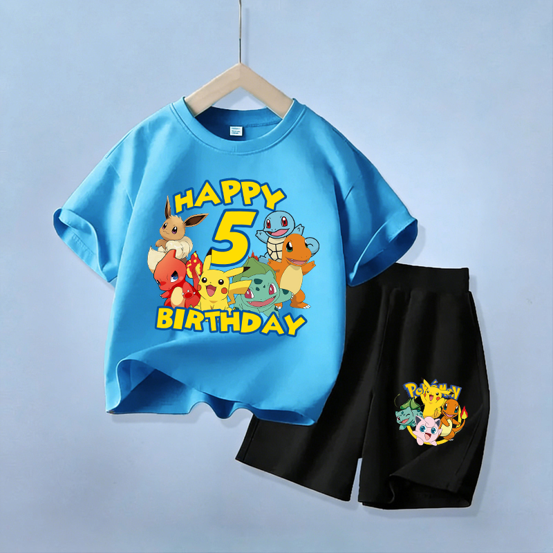 Cute Pikachu Birthday Kids Clo - Boyshort Underwear 评论和价格
