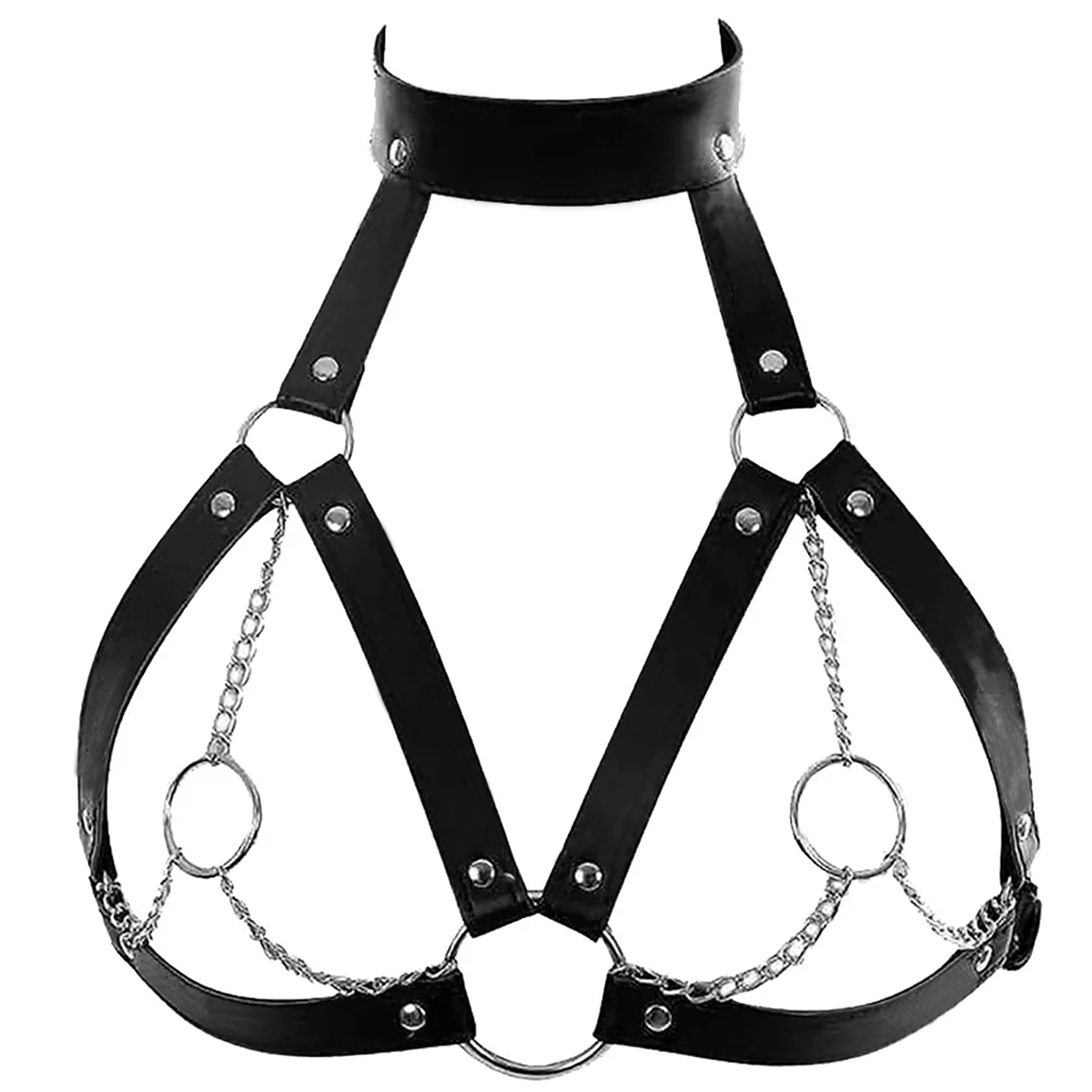 Women Fashion Harness Belt Che - Garter Belt Set 评论和价格