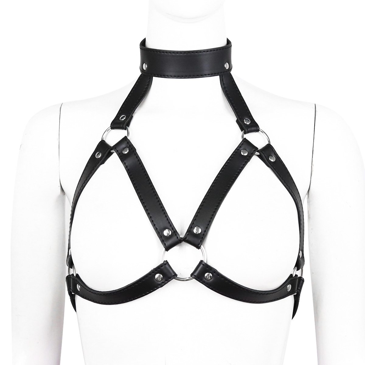Women Fashion Harness Belt Che - Garter Belt Set 评论和价格