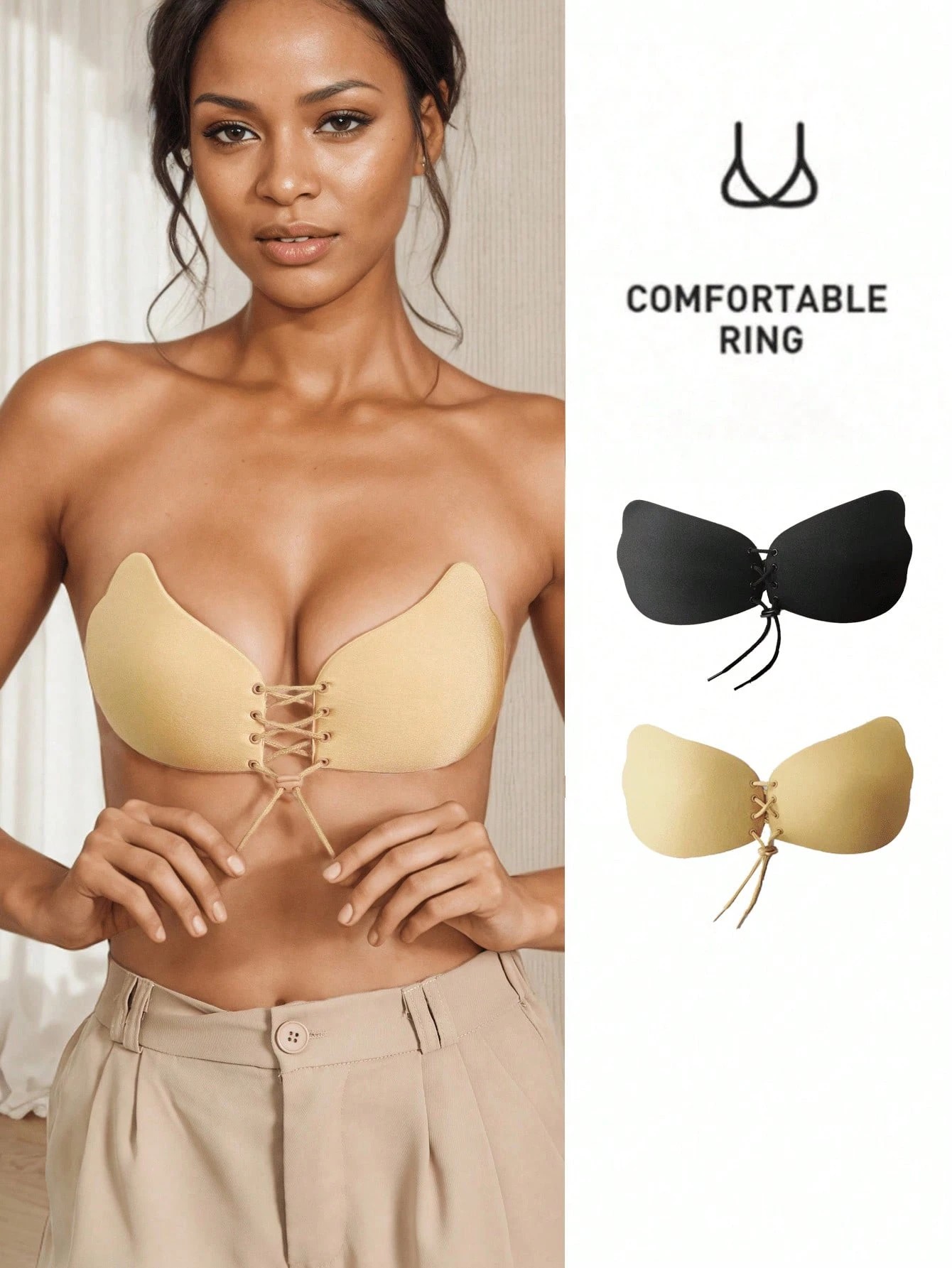 1 Pc Sticky Bra, Backless Stra - Strapless Bra Backless 评论和价格