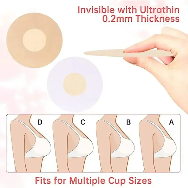 100Pcs Nipple Sticker Disposab - Nipple Cover Pasties 评论和价格