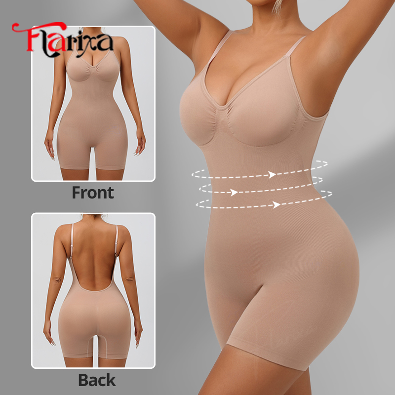 Flarixa New Low Back Shapewear - Seamless Underwear Women 评论和价格