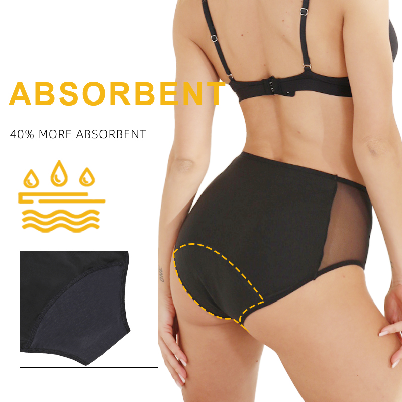 Drop shipping Women's High-wai - Period Panty Absorbent 评论和价格
