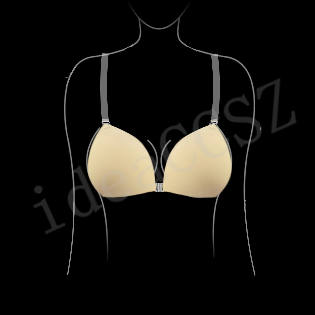 Sticky Bra for Women Backless  - Push Up Bra Padded 评论和价格
