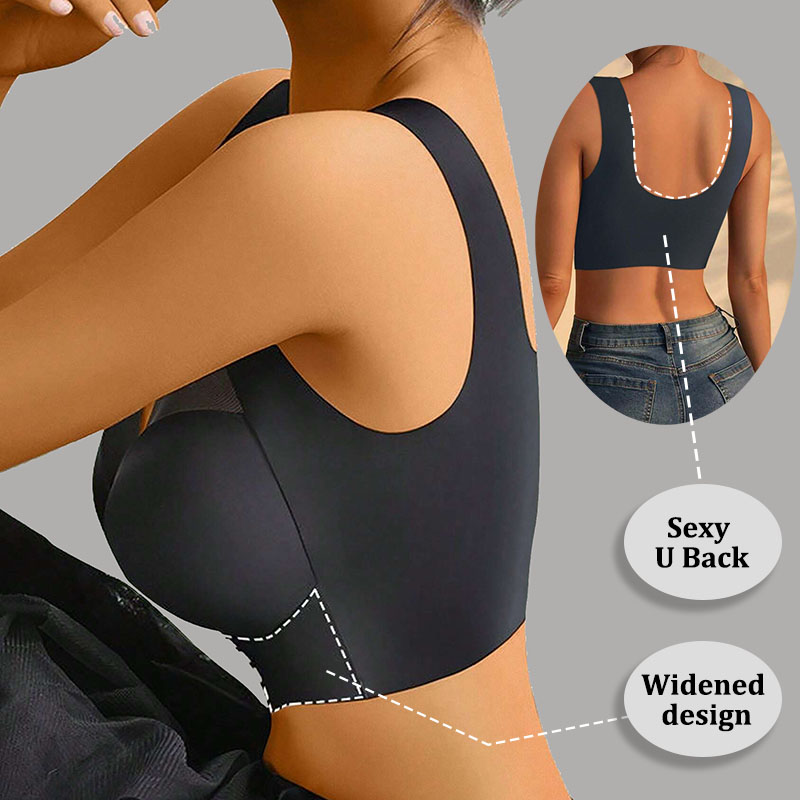 5PCS Women Sports Bras Full Cu - Bralette Wireless Soft 评论和价格