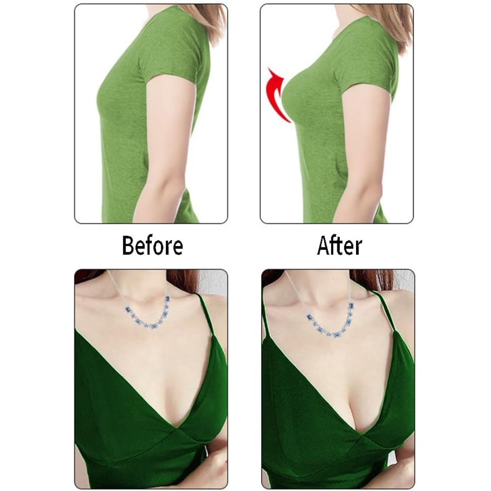 Silicone Bra Inserts, Triangle - Push Up Bra Padded 评论和价格