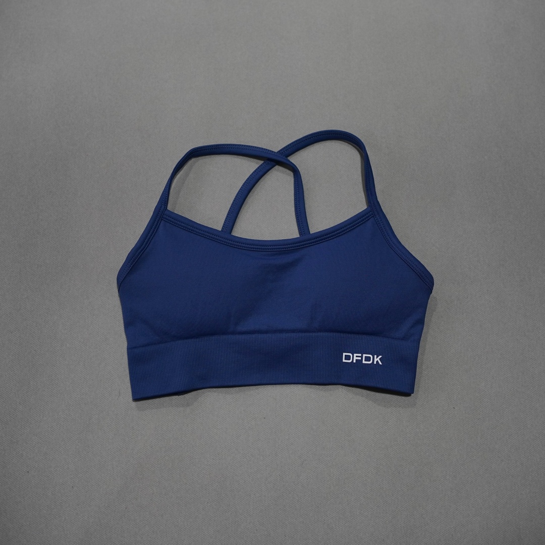 DFDK Ribbed Seamless Cross Bac - Push Up Bra Padded 评论和价格