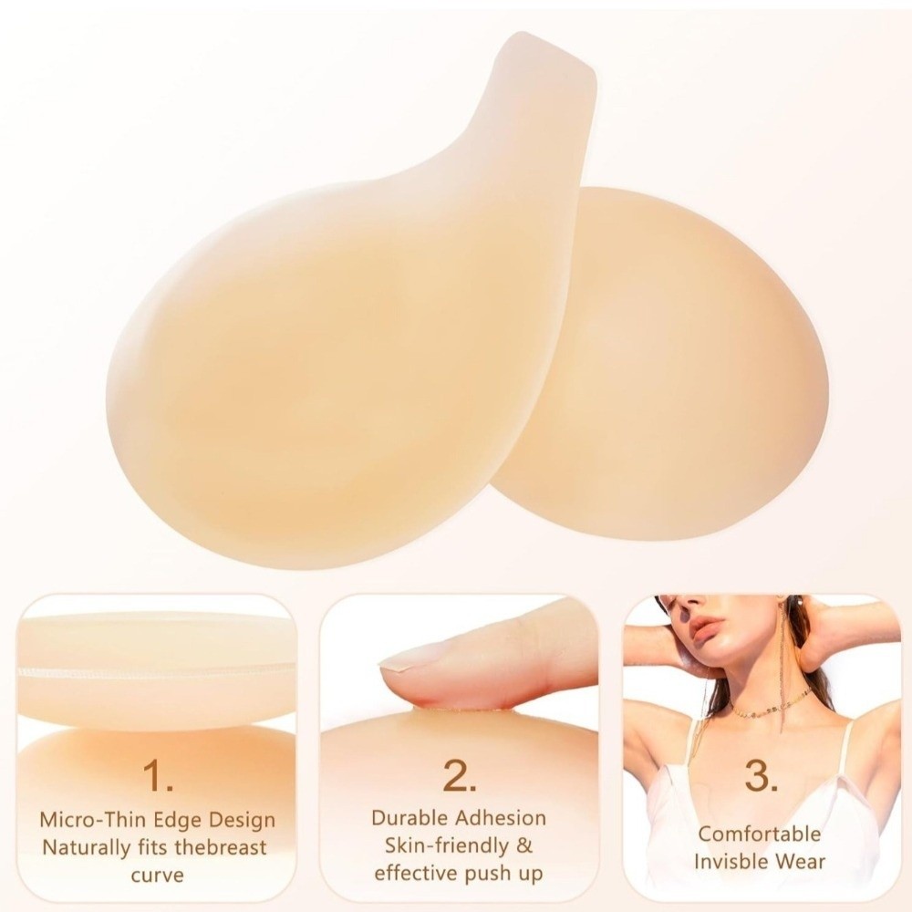 Seamless Silicone Nipple Cover - Silicone Bra Adhesive 评论和价格