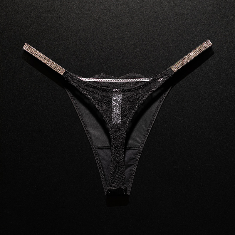 Rhinestone Lace Sexy Girls Wom - Seamless Underwear Women 评论和价格